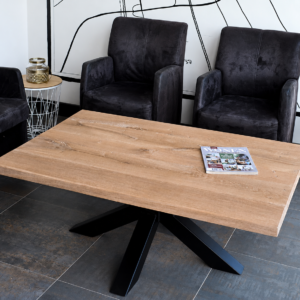Massief Eiken Salontafel Rechthoekig