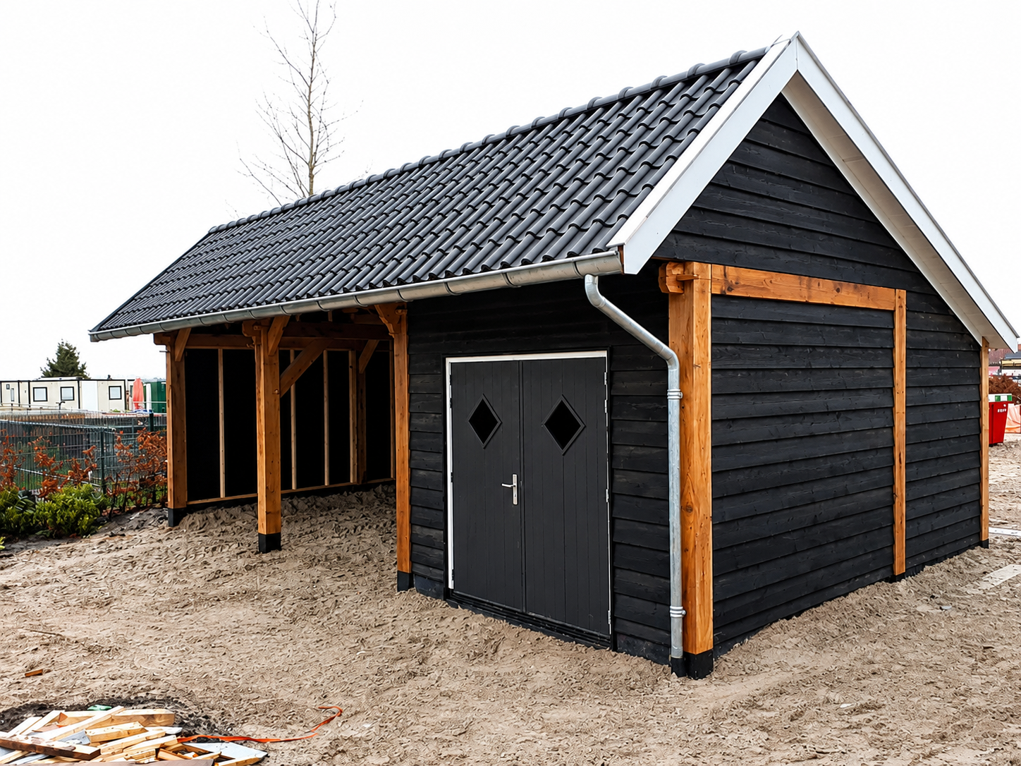Kapschuur met Berging - Afbeelding 4