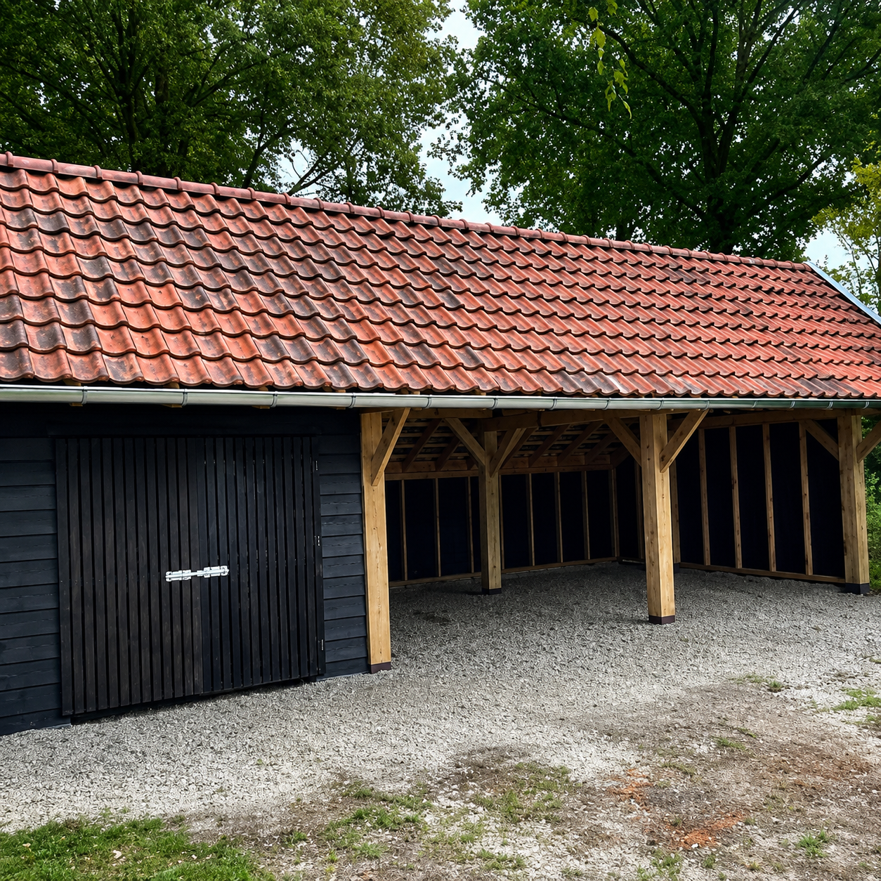 Kapschuur met Berging - Afbeelding 3