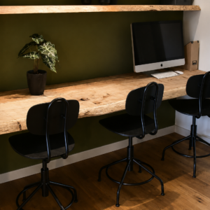 Eiken Bureaublad op Maat - 2,5 meter
