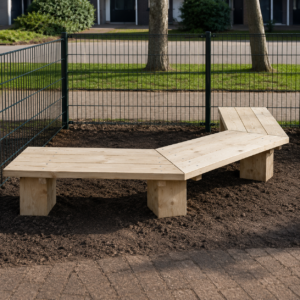 Achthoekige Parkbank
