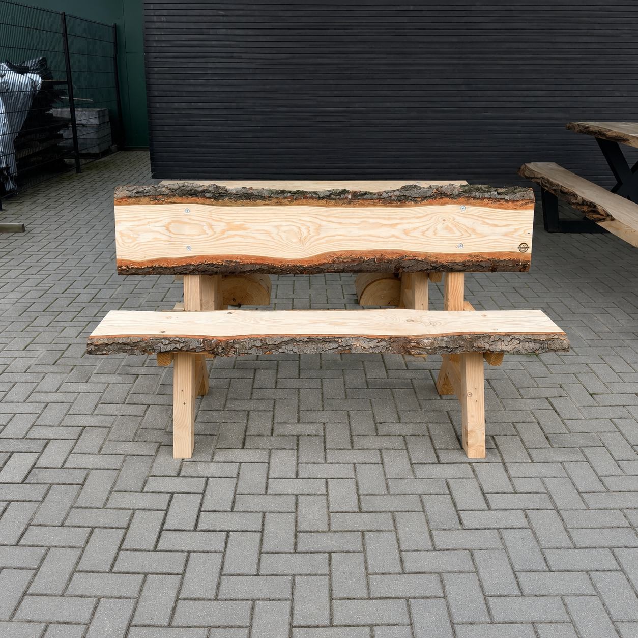 Houten bank - Afbeelding 3